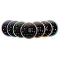Miniatyrbild 8 av 8: Smart Termostat 1 Vecka Programmerbar LED-Display Sänkt Rektangulär Bas Digital Termostat AC95‑240V för Pannvärme System Svart