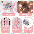 Miniatyrbild 4 av 7: Rosa Flamingo String Lights, 6,5 Ft String Lights med 20 LED batteridrivna Flamingo Fairy Lights för Flamingo Presenter, Flamingo Party och Yard