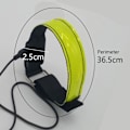 Pikkukuva 2 / 5: 2 kpl USB-ladattavaa valaistua ranneketta valaistulla rannehihnalla