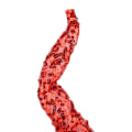 Miniatyrbillede 1 af 2: Sequin Faceless Gnome Dukke Faceless Julemand Dukke Julepynt Julevinduespynt Hjem Rød L