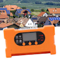 Pikkukuva 1 / 8: Aurinkoenergian latausohjain Dual USB Type C pikalataus Aurinkoenergian lataus- ja purkausohjain 12V 24V akun lataukseen 100A