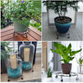 Miniatyrbild 3 av 4: Växtställ, Metalliskt Blomkrukstativ för Inomhusväxter, Växtvisningsställ, Planteringsställ, Växtställ för Blomkruka, Tunga Krukor