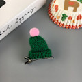 Miniatyrbilde 5 av 5: Julehårspenne, søt snømann hårspenne juletre hårspenne julehatt sløyfe hårtilbehør