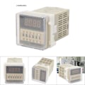 Miniatyrbilde 1 av 2: Digital Tidrelémodul 8 Pins 0,1s~99h Timer Relé Enhet (12V AC/DC)