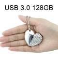Pikkukuva 4 / 6: Luovasti sydämen muotoinen USB-muistitikku 128 Gt