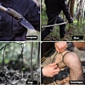 Miniatyrbilde 6 av 8: Justerbar - Brannstarter - Høylydt Fløyte - Perfekt for Fotturer, Camping, Fiske og Jakt