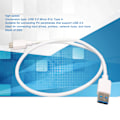 Miniatyrbild 7 av 8: USB3.0 Micro B till Typ A Datakabel Hög Hastighet USB3.0 Micro B Mobil Hårddisk Datakabel för Note3 S5 Mobiltelefon