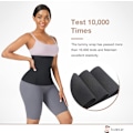 Miniatyrbillede 2 af 5: Talje-træner til kvinder Sauna Trimmer Bælte Mave Wrap Plus Size