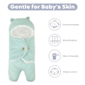 Miniatyrbilde 3 av 5: Høst- og vintersovepose for baby i tykt fleece