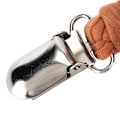 Miniatyrbillede 1 af 2: 4 stk. DIY Baby Sutteholder Kæde Rustfrit Stål Andenæb Anti-tab Klip Type 2