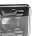 Miniatyrbilde 4 av 8: 7 tommers kvadratisk LED Halo-frontlys DRL Blinklys Lav/Høystråle Lampeutskifting for Cherokee H6054