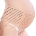 Miniatyrbilde 2 av 8: Svangerskapsstøttebelte Pustende Graviditetsmagebånd Abdominal Binder Justerbar Rygg/Bekkenstøtte