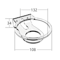 Miniatyrbild 4 av 5: 1 * Wall Mount Bracket Compatible for Home Pod Mini Speaker (speaker not included) 1 * Gift Box