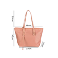 Miniatyrbillede 2 af 5: Dametasker Mode Stor Kapacitet Rummelig Taske Kvinders Crossbody Pung Mode Håndtaske Top Hånd Satchel