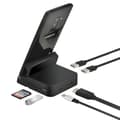 USB-C Hub Dockingstasjon Telefonstativ Dex Pad Stasjon USB-C Kompatibel Dock Strømlader Kit