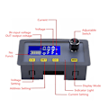 Miniatyrbillede 7 af 8: DC‑DC Justerbar 5A LCD Digital Automatisk Step‑up Step‑down Spændingsmodul