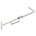 Miniatyrbillede 6 af 8: MGN12H Miniatur Lineær Skinne Glidebane ​Guide 12mm Bredde Lineær Skinne Guide til de fleste Automatisering Udstyr 350mm