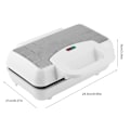 Miniatyrbillede 1 af 3: Dobbelt Rund Vaffeljern Bager Non-Stick Elektrisk Morgenmad Jern Maker 220V