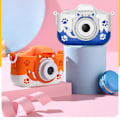 Pikkukuva 4 / 5: Lasten lasten piirretty kettu Mini digikamera 40MP HD kaksoiskamera videokuvaamiseen selfie oranssi