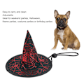 Miniatyrbild 8 av 8: Halloween-hattar för små hundar med stålringdesign - Söt och trendig Halloween-festhatt för medelstora och stora hundar - Nr 3