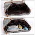 Pikkukuva 4 / 6: Canvas-käs laukku Canvas-nahka-tote-laukku Moniosastoinen Tote-lompakko-laukut