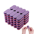 Miniatyrbild 1 av 6: Mini Nagelfilsblock, 100/180 Grit Svamp Nagelfils för Akrylnaglar, Poleringsblock Dubbelsidigt för Manikyrverktyg