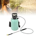 Pikkukuva 1 / 8: 5L Akullakäyttöinen Suihkepullo 3 Suuttimella 2000mAh Latautuva Sylinterimäinen Sähköinen Puutarha- ja NurmikkoSuihkepullo Vihreä