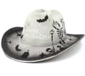 Halloween Cowboyhatt Unisex Festlig Hatt Style8