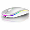 Pikkukuva 1 / 6: Langaton PC-hiiri Bluetooth ja langaton yhteys tietokoneelle, kannettavalle tietokoneelle ja MAC:lle, latautuva LED