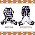 Miniatyrbillede 4 af 7: Hundesweater med kranie til Halloween - kæledyrs tøj - hundetøj - tøj til store hunde