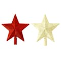 Miniatyrbillede 1 af 3: 2 stk. julepynt i plast, rosaguld, pentagram