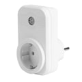 Miniatyrbild 1 av 2: Smart Wi-Fi-timeruttag med fjärrkontroll via mobiltelefon, AC110-240V, EU-kontakt