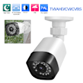 Miniatyrbild 5 av 5: TVI/AHD/CVI/CVBS Nattsyn CCTV Utomhus Vattentät Säkerhetsanalog Kulakamera 1080P PAL-system