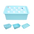 Miniatyrbilde 1 av 2: 11 Hull Hydroponisk System Vekstboks med Timer Oksygenpumpe Hydroponisk System Planteboks
