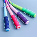Miniatyrbillede 4 af 5: [2 Pak] Justerbar Længde Tangle-Free Segmented Perle Hoppetov til Fitness Træning, Vægttab