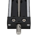 Miniatyrbilde 4 av 8: Skyveplattform X Dovetail Guide Lineær Bord med Girroterende Håndtak SP40A-DB95