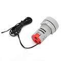 Miniatyrbillede 1 af 2: AC 50~380V Temperaturindikatorlys LED Digitalt Displayet Termometer -20~199℃(Rød)