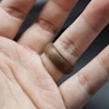 Miniatyrbillede 2 af 6: Silikonring til mænd, åndbar med luftstrømsriller - 8 mm bred - 2,5 mm tyk silikone vielsesring