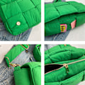 Miniatyrbild 3 av 6: Quiltad Tote Bag för Kvinnor Puffer Bag Quiltad Väska Puffer Axelväska Nylon Vadderad Vävd Handväska Designer Crossbody Dupes Kvinnor Dun Plånbok