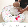 Miniatyrbilde 5 av 5: Blomster-ammeslutre, baby-ammeslutre, nyfødt-ammeslutre, mykt stoff som passer for babyer