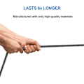 Miniatyrbild 3 av 4: Micro USB, Stark, Laddningskabel, Svart, 2 Meter Svart 2 Meter