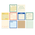 Miniatyrbilde 1 av 5: Fargepapir 400 ark, Ikke Sticky Notes lyse fargerike memo, Mini Memo Papirblokker Notatpapir