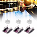 Miniatyrbillede 1 af 8: 3 stk. Trinmotor Driver Modul 4-lags PCB 3D Printer Tilbehør DRV8825 til StepStick