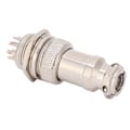 Pikkukuva 8 / 8: 5 kpl Ilmailupistokkeet, Uros- ja Naarasjohdot, Paneelin Virta, Alusta, Metallivarusteet GX16 16mm 450V9pin