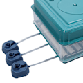 Miniatyrbilde 5 av 8: Egg Inkubator Kontroller LED Lys Automatisk Vendende Inkubator Fuktighetskontroller Grønn EU-Plugg 220V 38 Egg