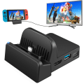 Miniatyrbild 1 av 8: TV-dockningsstation för Nintendo Switch, bärbar TV-docka
