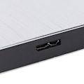 Miniatyrbild 3 av 8: Extern Hårddisk Snabb Dataöverföring Enkel Användning Bred Kompatibilitet Bärbar USB 3.0 HDD för OS X Silver 500GB