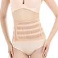 Miniatyrbillede 1 af 5: Justerbar åndbar elastisk postpartum abdominal wrap og kvindelig kropsformende bindende enhed