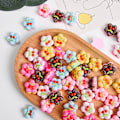Miniatyrbillede 4 af 5: 60 stk Harpiks Charms, Candy Harpiks Charms Flatback Perler Til DIY Håndværk, Scrapbooking, Hårklip