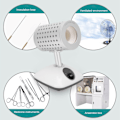 Miniatyrbillede 5 af 8: DS-900S Infrarød Inokulationsrenser Elektrisk Opvarmning Laboratorium Vaccination Rensningsmaskine EU 100‑240V